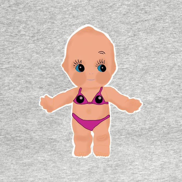 8ball bikini kewpie baby by lexxiiimarie